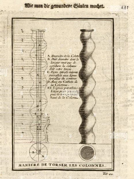 Antique spiral (cochlear) column